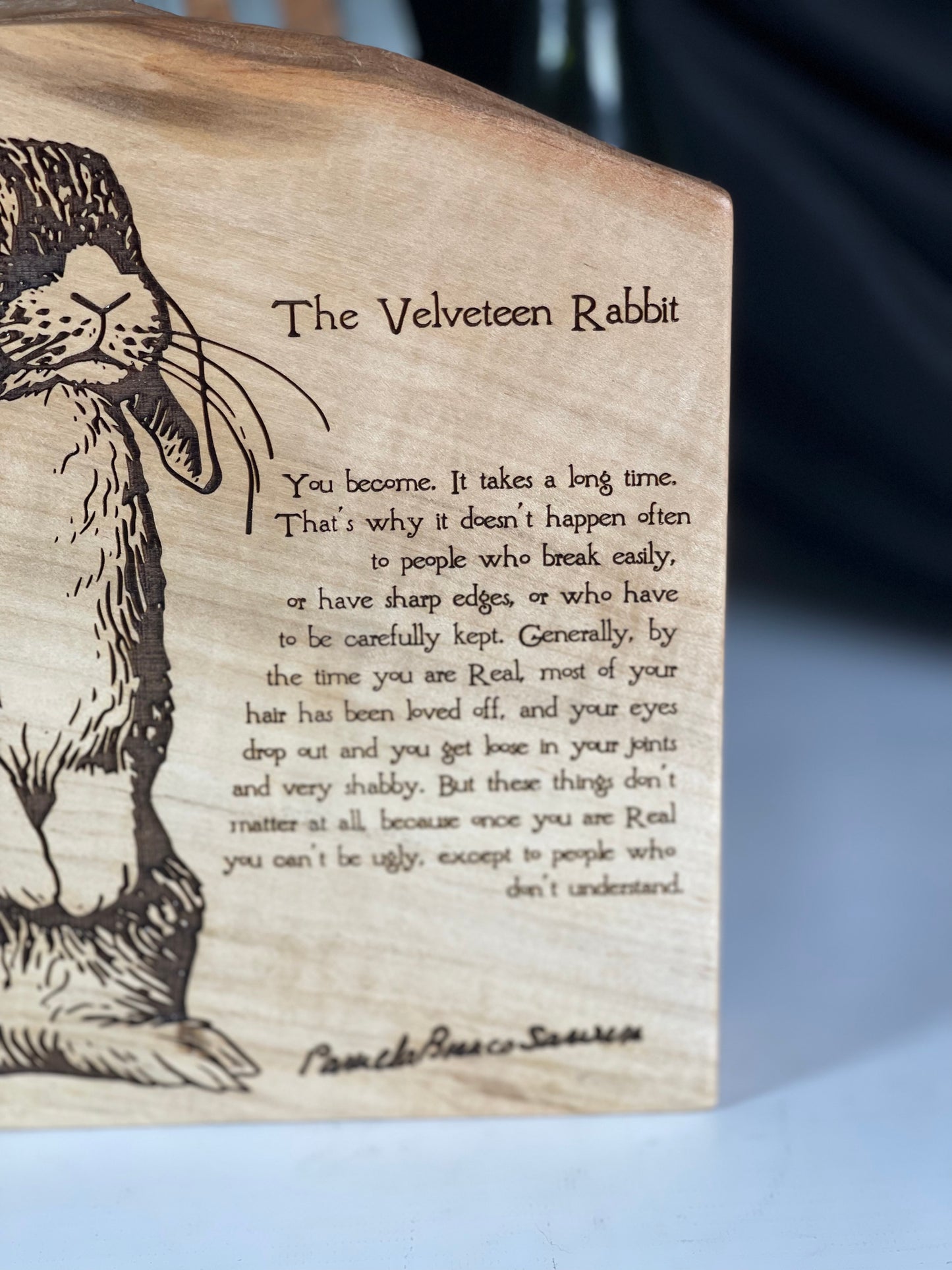 The Velveteen Rabbit on Maple