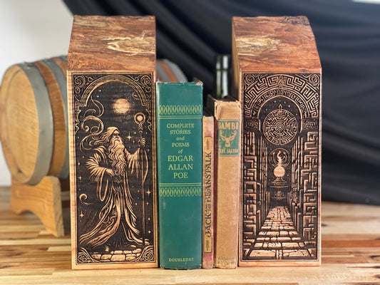 Wizard Bookends