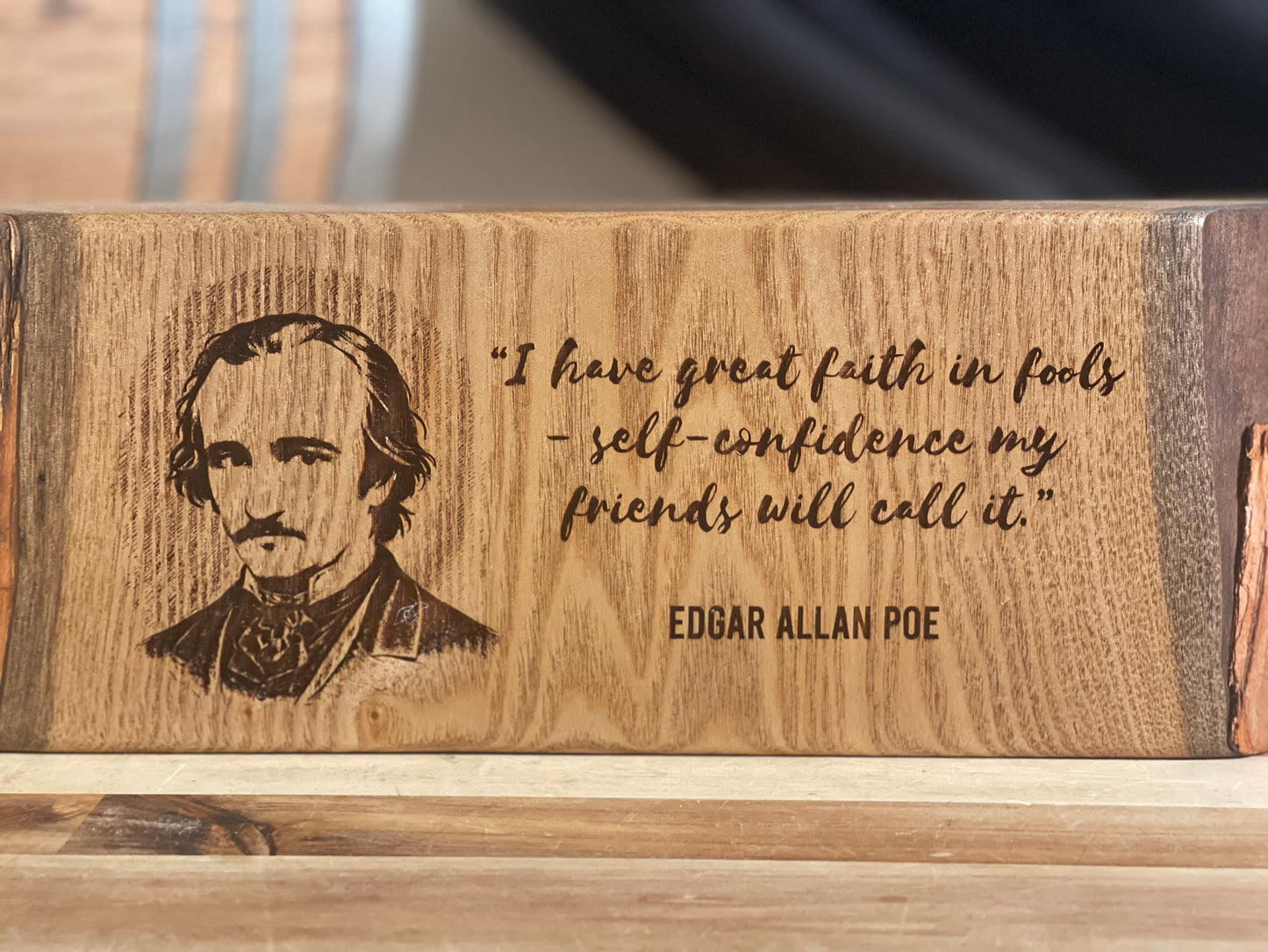 Self Confidence: Edgar Allan Poe quote