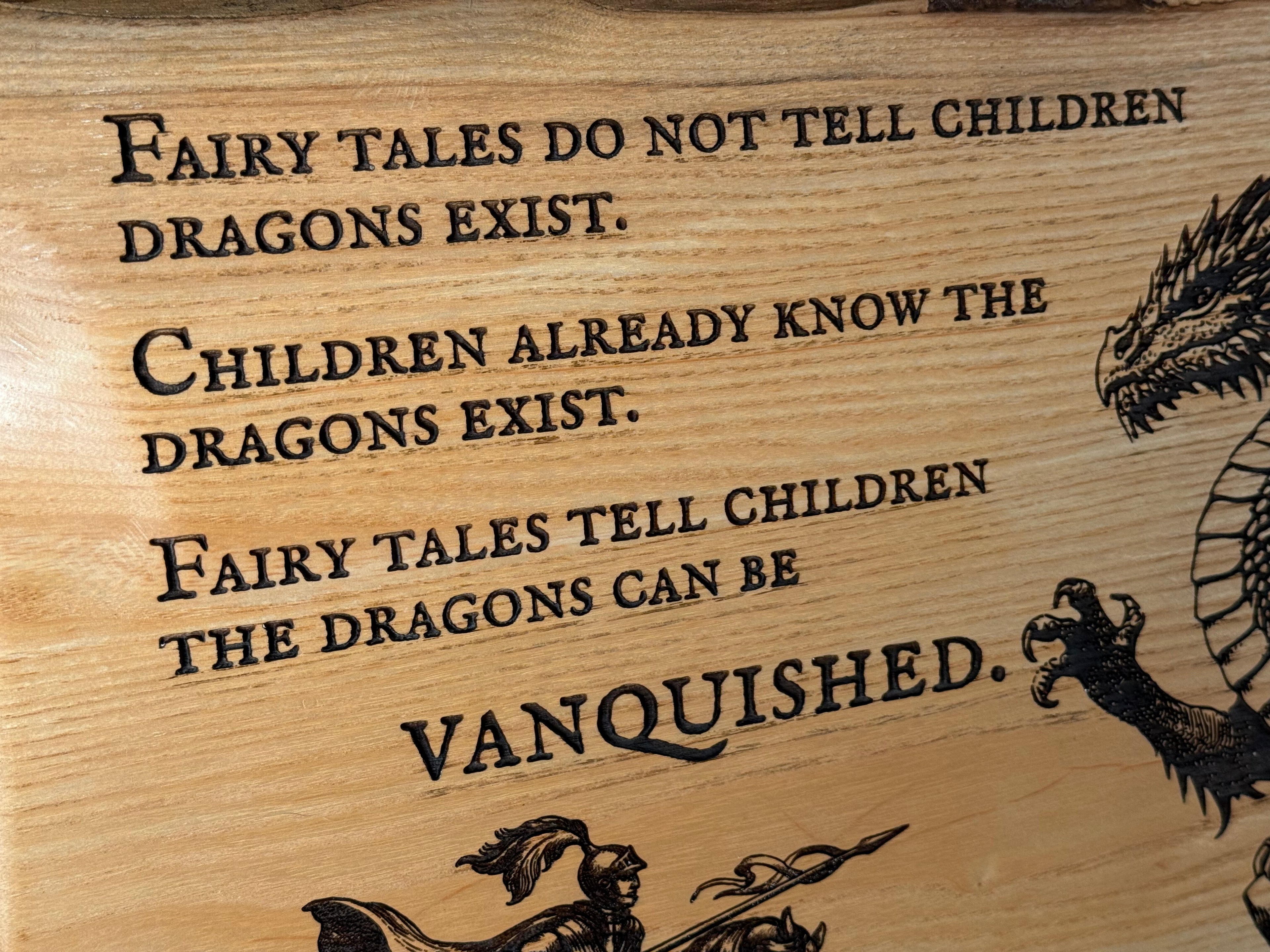 Signature Series: Fairy Tale Dragons on Ash