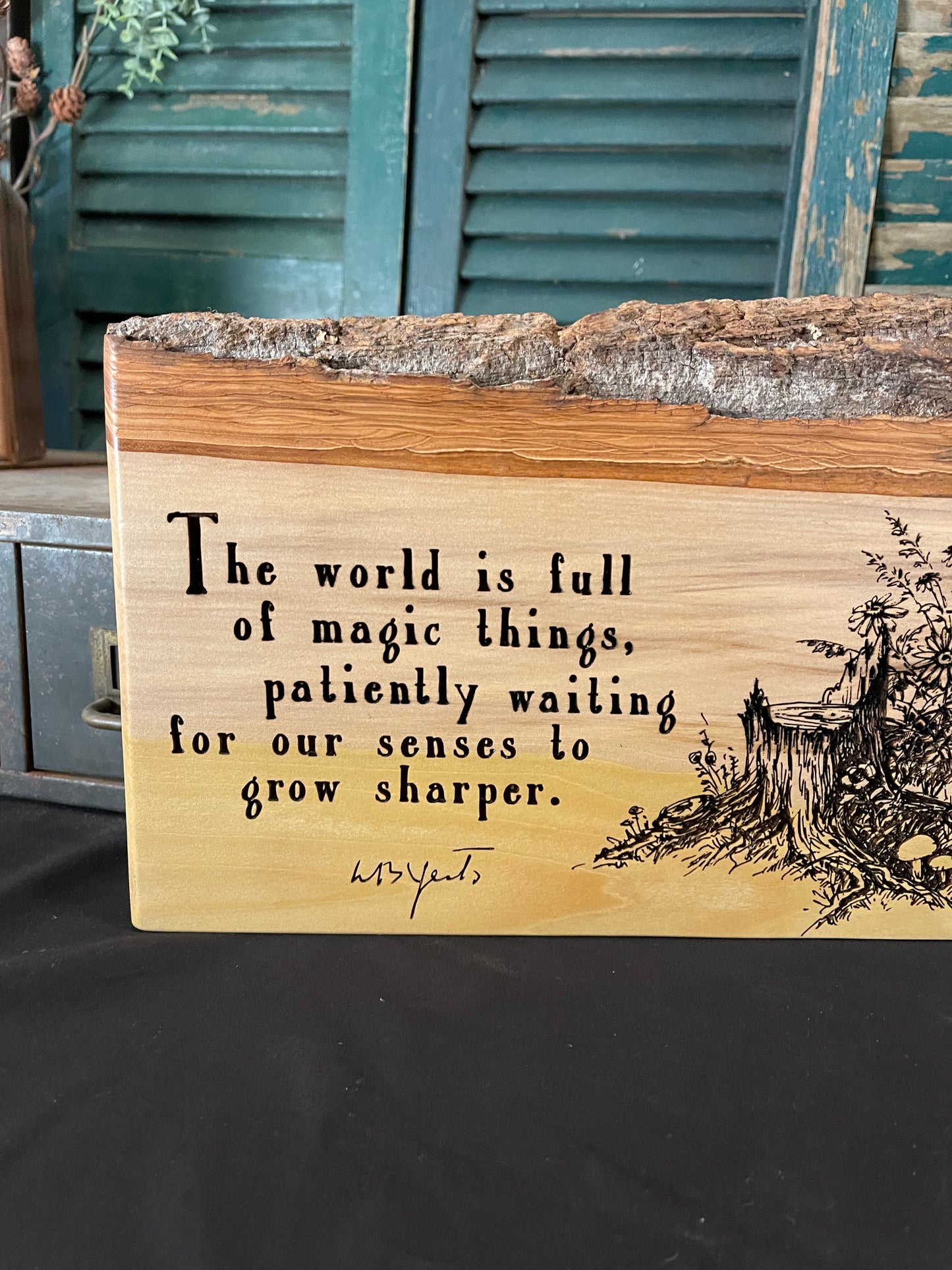 Magical Things - W.B. Yeats on Poplar