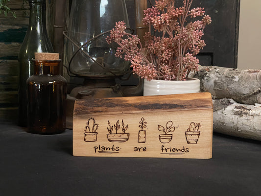 Plants are Friends on Maple