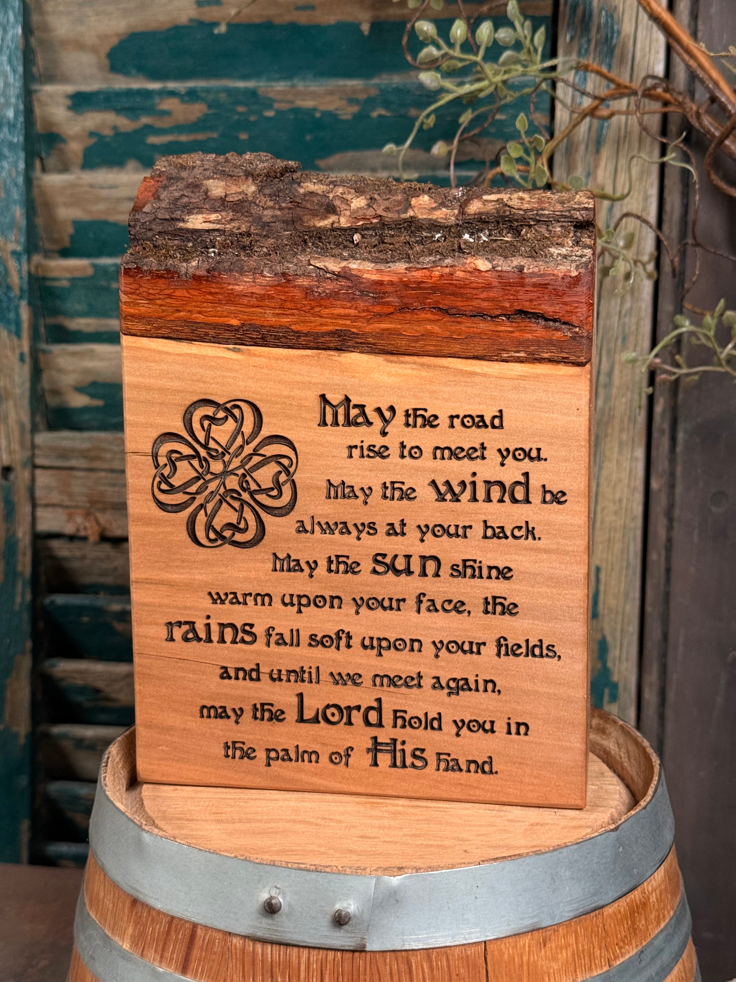 Irish Blessing on Sweetgum