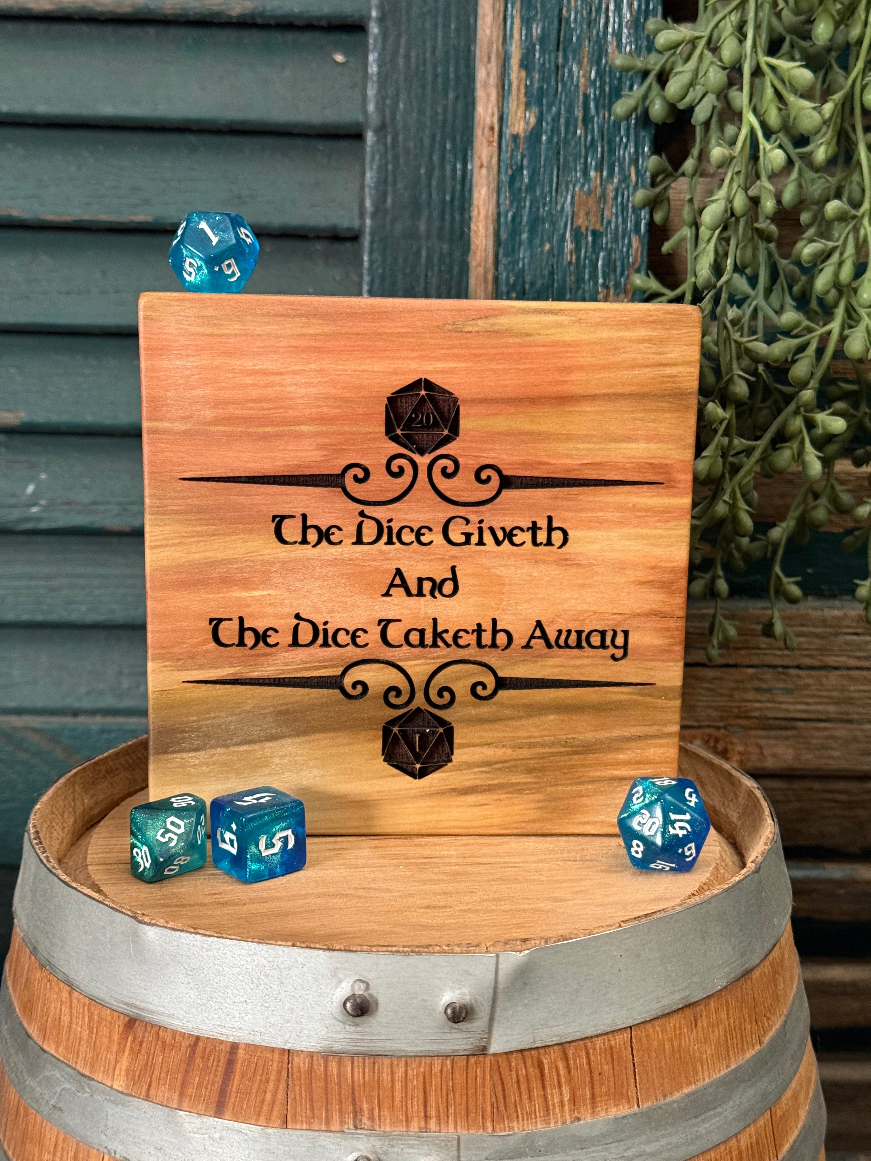 Dice Giveth on Poplar