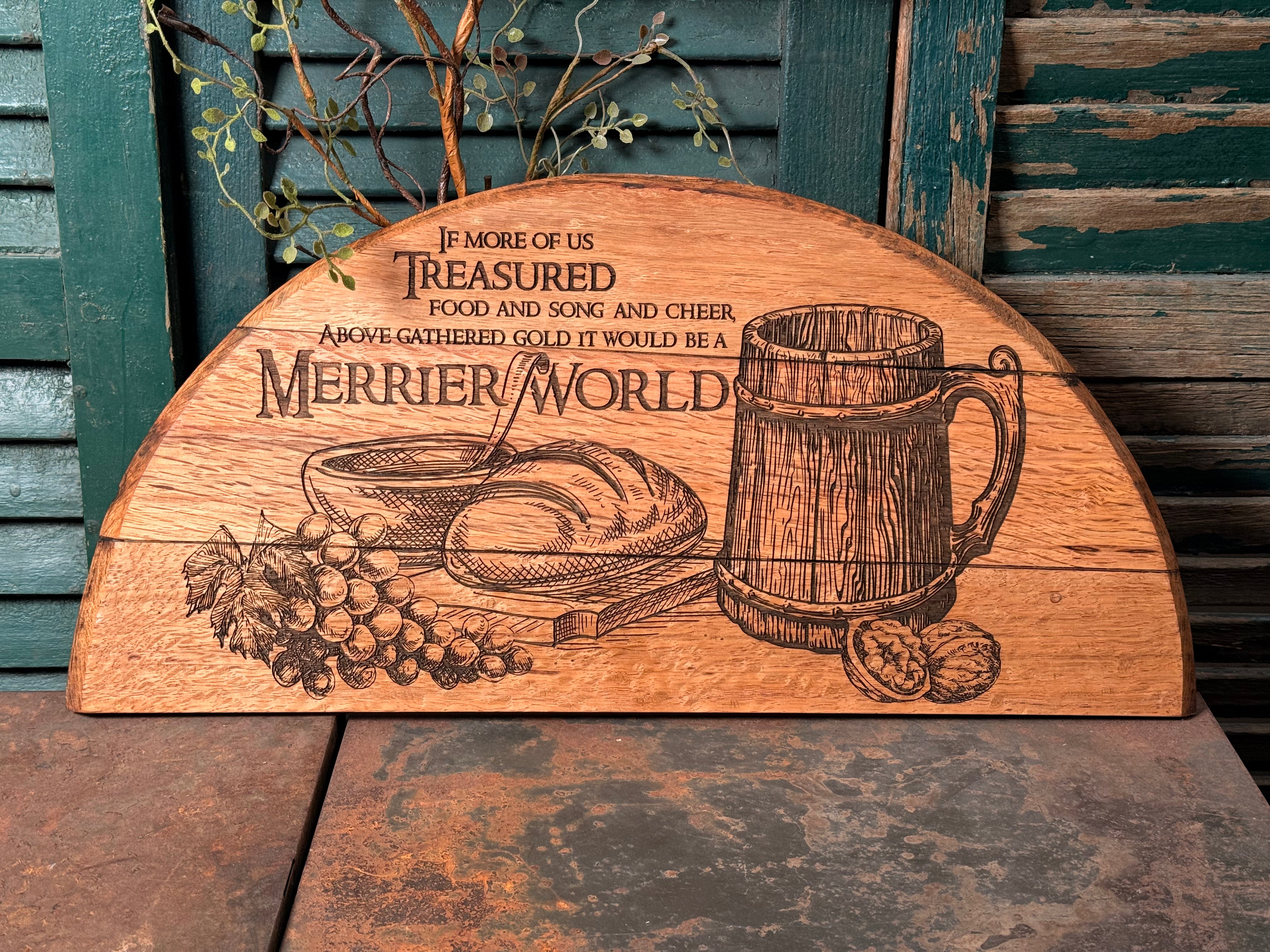 Merrier World on Bourbon Barrel Oak