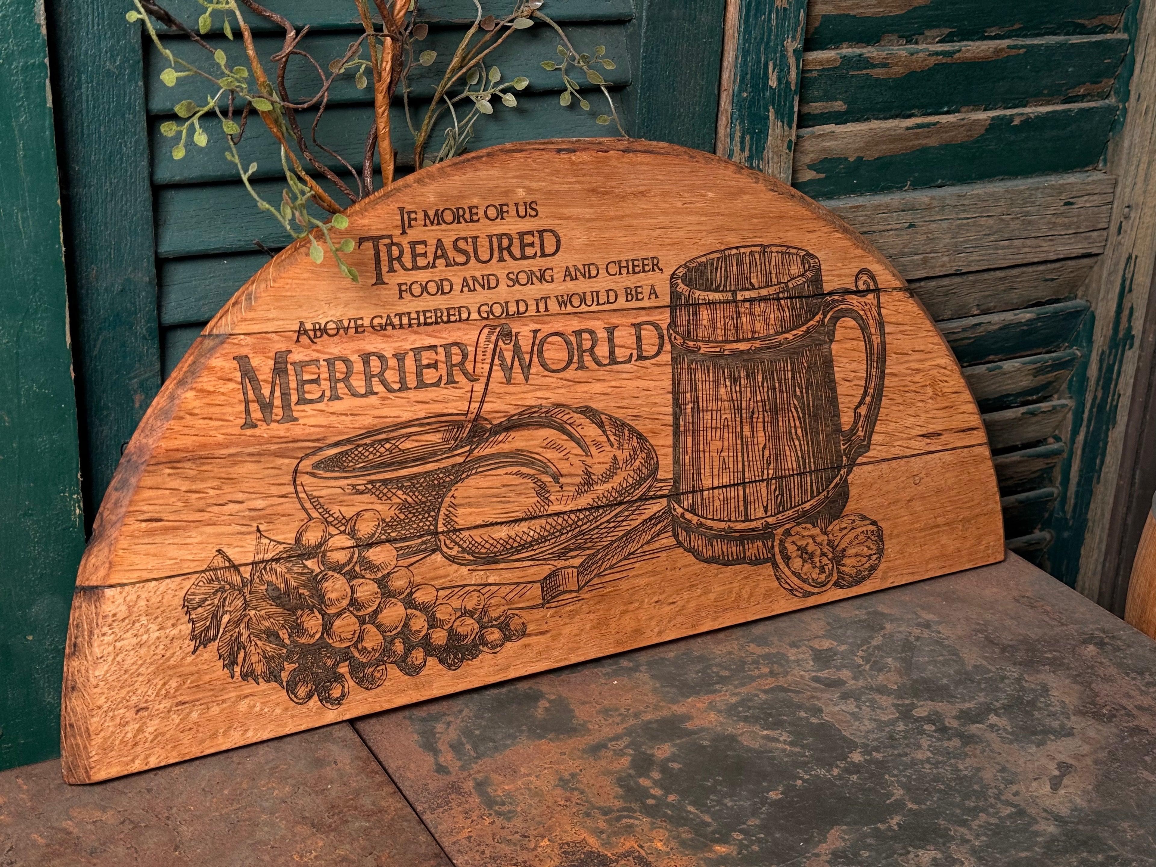 Merrier World on Bourbon Barrel Oak