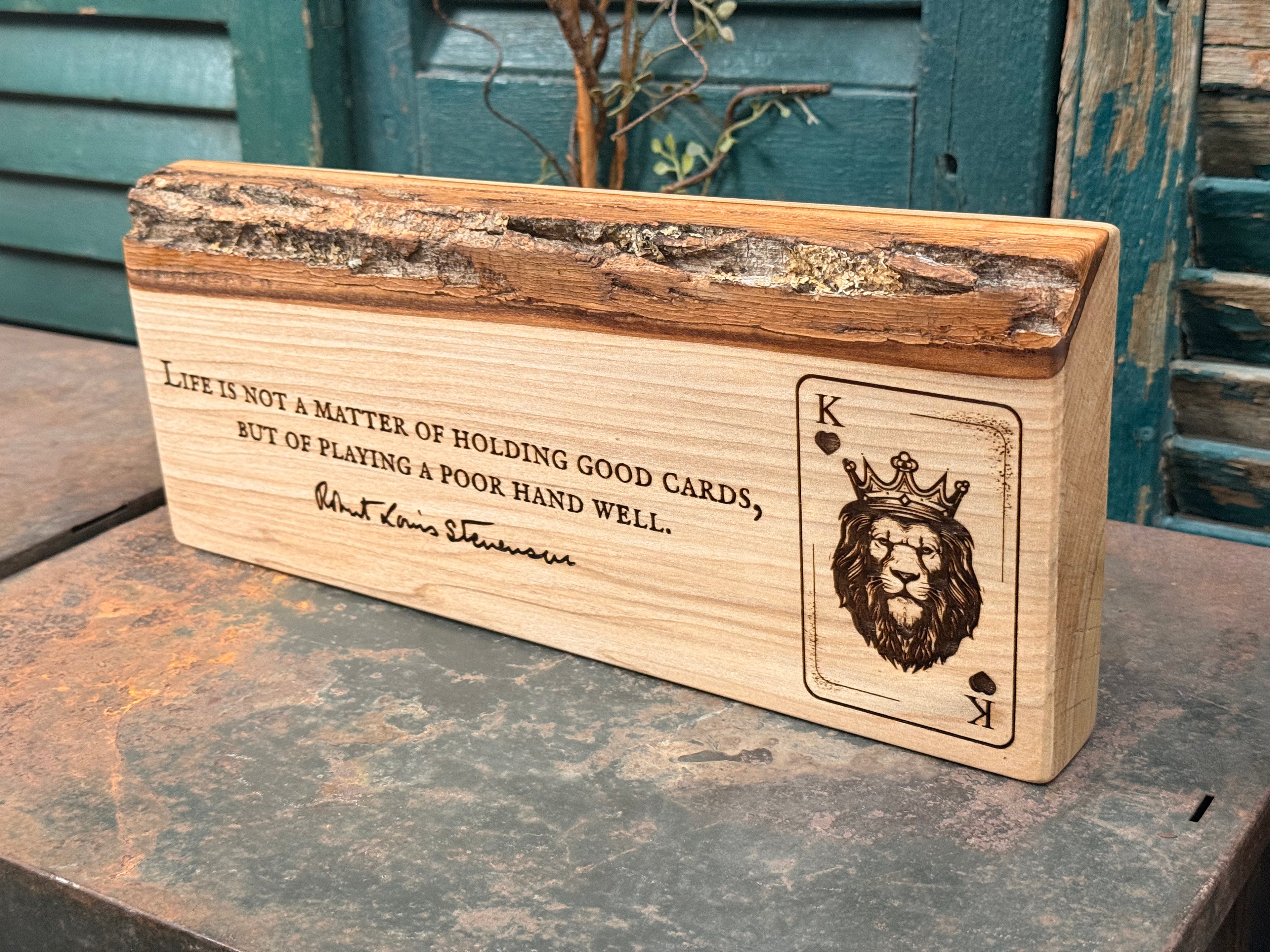 A Hand Played Well on Poplar