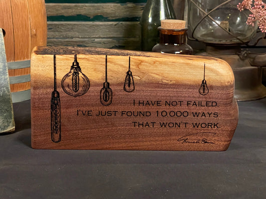 10000 Ways Edison on Walnut