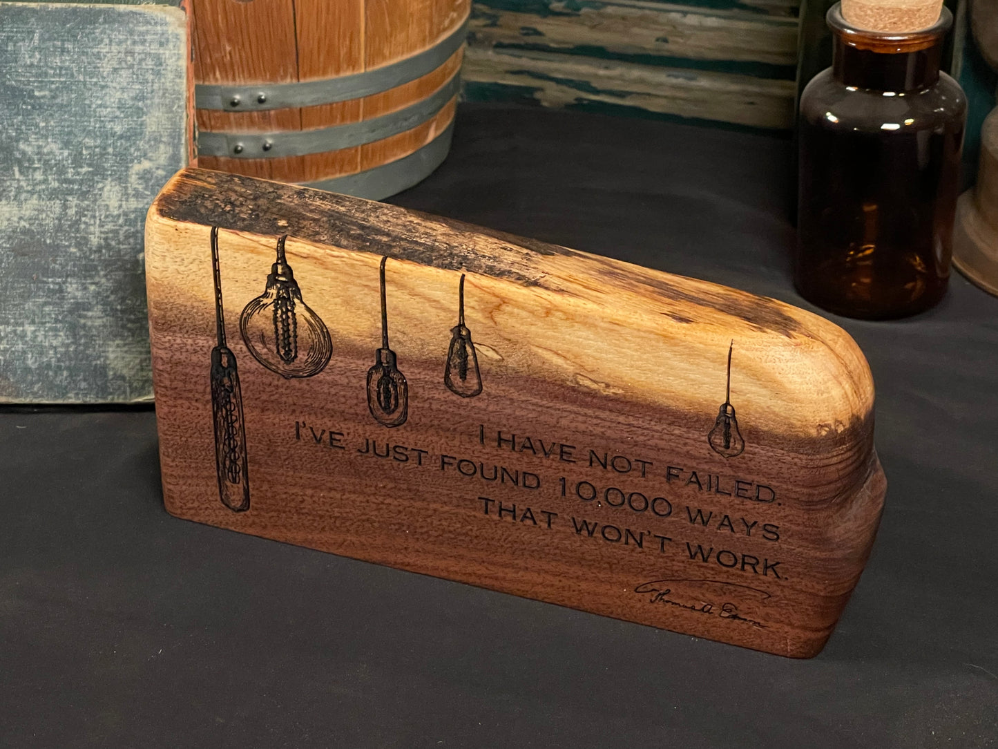 10000 Ways Edison on Walnut