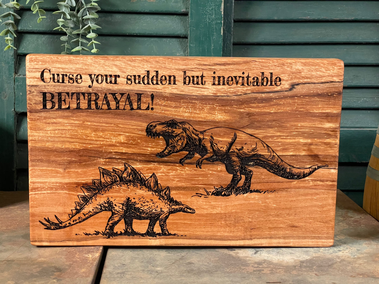 Curse Your Sudden Betrayal on Spalted Maple