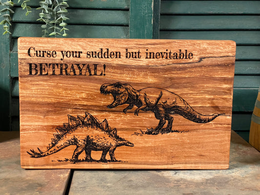 Curse Your Sudden Betrayal on Spalted Maple