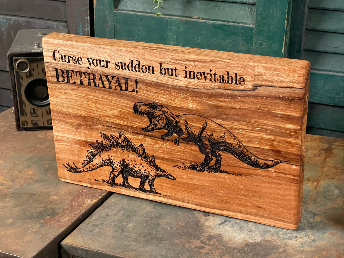 Curse Your Sudden Betrayal on Spalted Maple