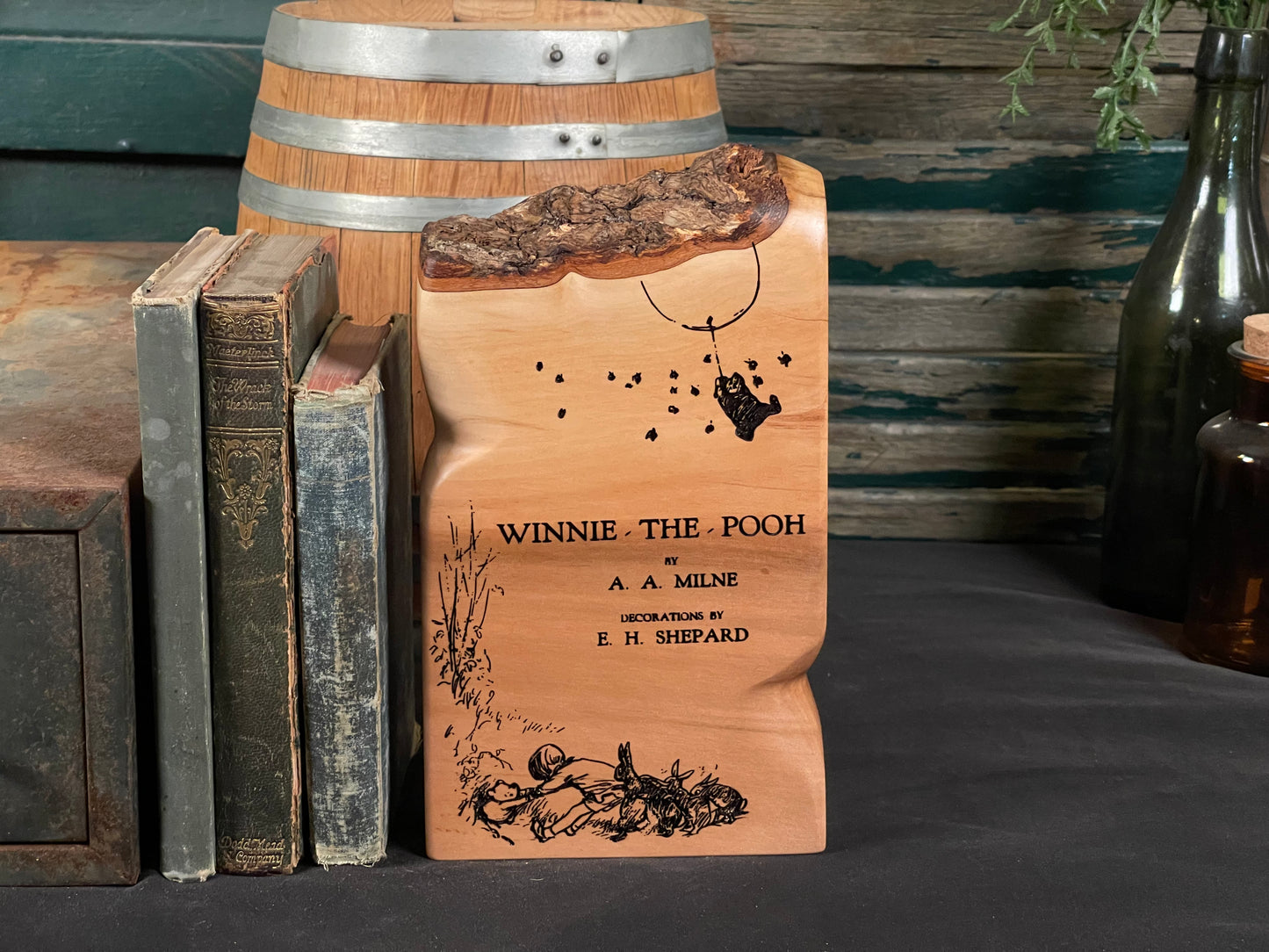 Winnie The Pooh - Book Cover on Sweetgum