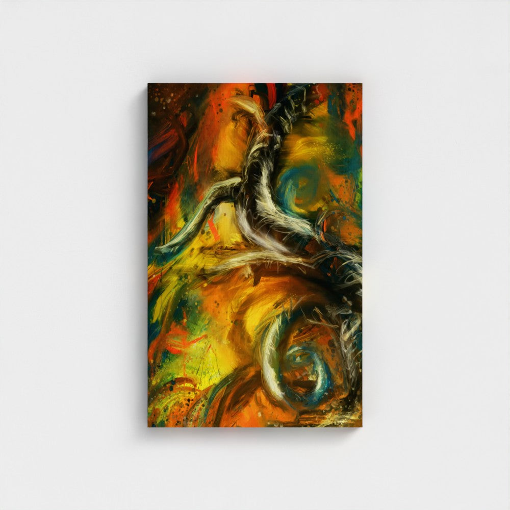 Abstract Art Print: Visceral