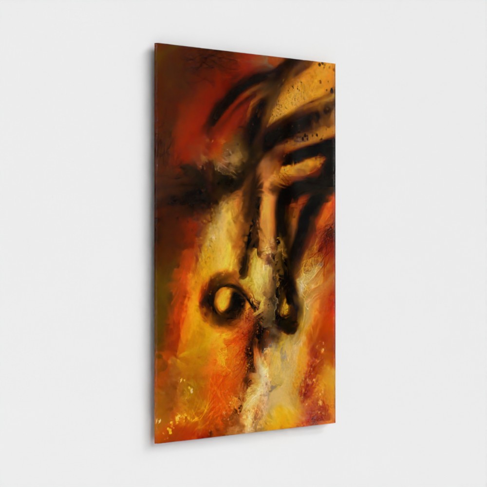 Abstract: Ancient Paths on Acrylic Panel 24"x 36"
