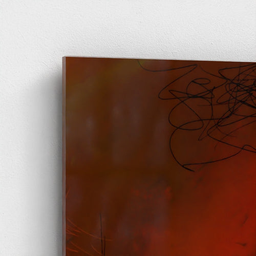 Abstract: Ancient Paths on Acrylic Panel 24"x 36"